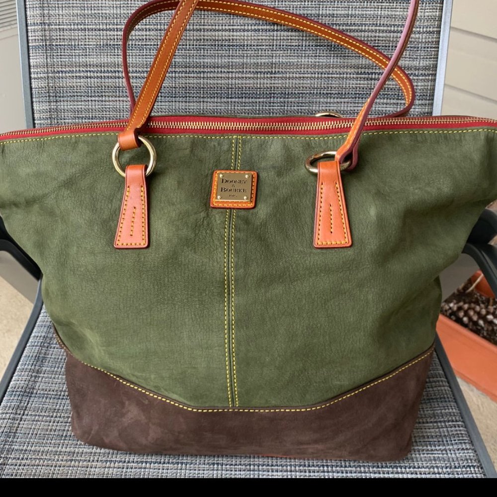 Dooney & Bourke Tobi Nubuck Suede Tote